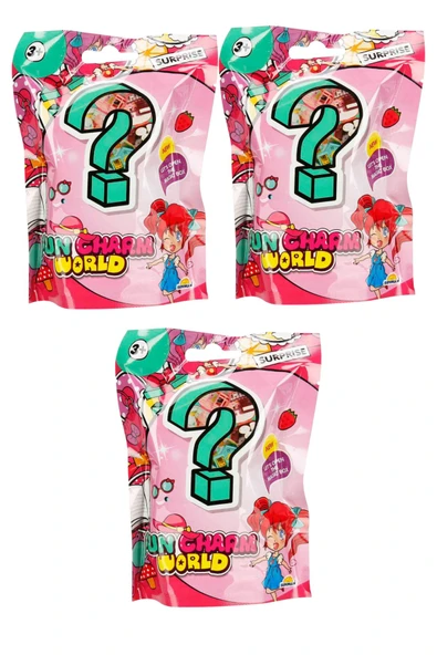 3 Adet Taşınabilir Dollhouse Sürpriz Paket - 2