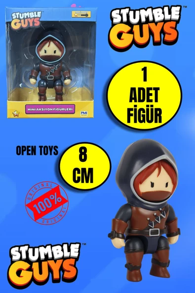 Stumble Guys Figür 8 cm  Stabby Kate ürün görseli 1