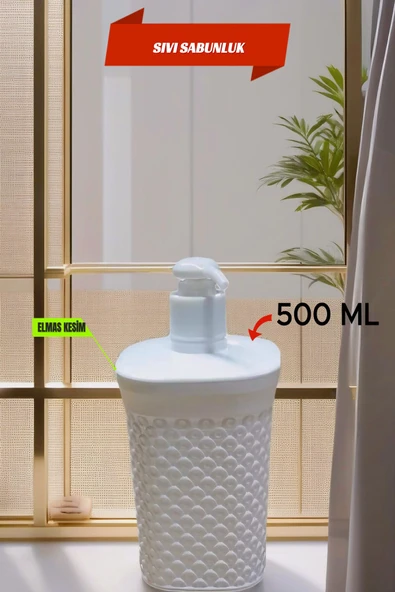 Sıvı Sabunluk Banyo Tuvalet El Yıkama Mutfak Deterjanlık - 5