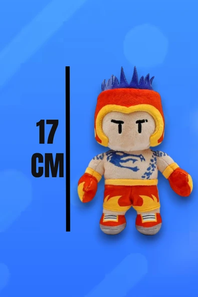 Stumble Guys Hot Gloves Mcloyd Peluş 17 Cm - 4