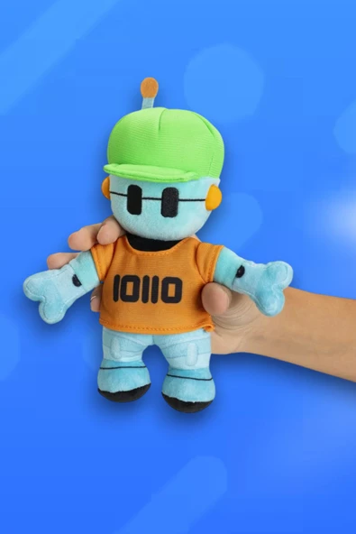 Stumble Guys Robot Guy Peluş 17 Cm - 3