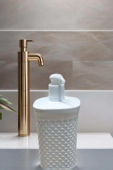 Sıvı Sabunluk Banyo Tuvalet El Yıkama Mutfak Deterjanlık - 7