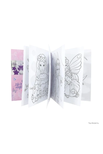 TOPModel Colouring Book With Sequins FAIRY LOVE - 3