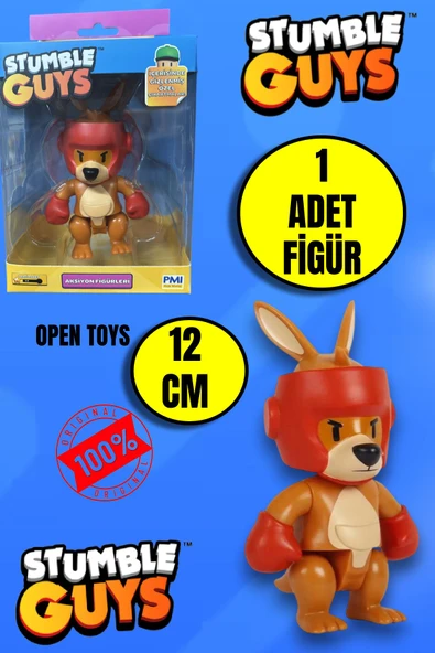 Stumble Guys Boxin Roo Figür 12 cm ürün görseli 1
