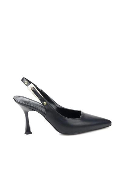 Pisagor Ps-32620 8,5 Cm Topuklu Kadın Stiletto Ayakkabı - 5