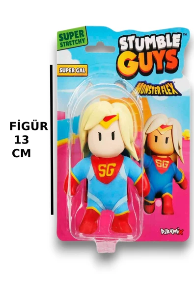 Stumble Guys Stretch Figür - Super Gal - 4