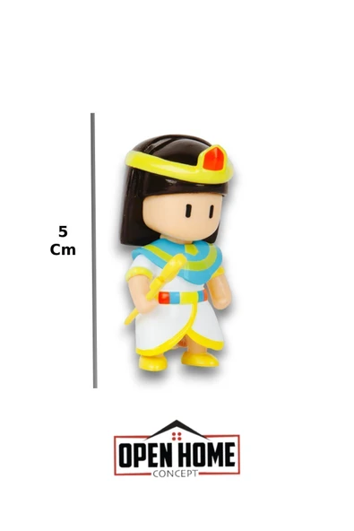 Stumble Guys 5 cm Tekli Figür - Cleopatra 1 ADET - 2
