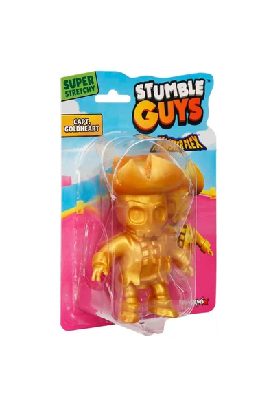 Stumble Guys Stretch Figür - Capt. Goldheart - 3