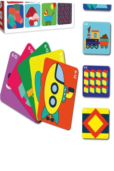 Bebeğimin Ilk Zeka Karti 6-12 Ay Set -2 - 3