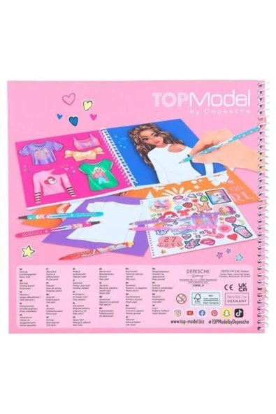 Agt Top Model Tasarım Defteri T-Shirt Designer 041250 - 2