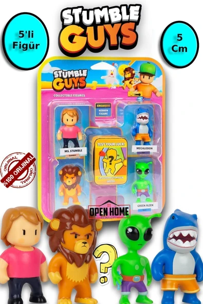 Stumble Guys 5'li Figür Set - MS STUMBLE