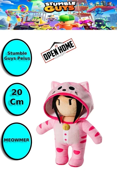 Stumble Guys 20 cm Peluş  - MEOWMER ürün görseli 1