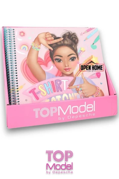 Top Model Tişört Tasarım Defteri - 3
