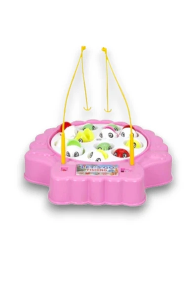 Pilli Balık Tutma Oyunu Pembe - 3