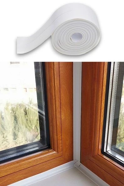 Su Sızdırmaz Lavabo Kenar Bandı (3.2m) Beyaz - 5