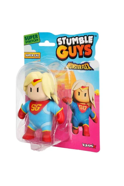Stumble Guys Stretch Figür - Super Gal - 3