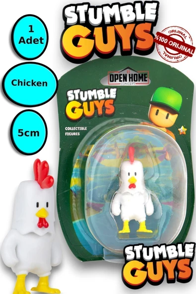 Stumble Guys 5 cm Tekli Figür  - Chicken 1 ADET ürün görseli 1
