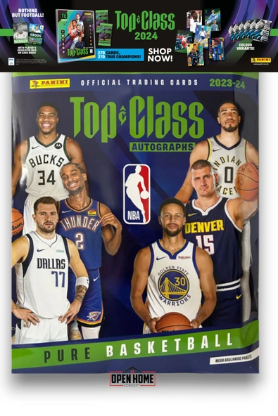 Panini Nba Top Class 2024 Koleksiyon Basketbolcu Kartı Albüm Dergisi (24Adet Kart+3Holo Giants Kart) - 6