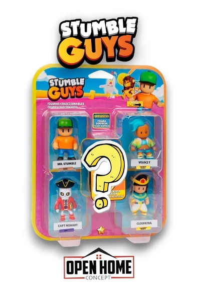 Stumble Guys 5'li Figür Set - MS STUMBLE HE - 2