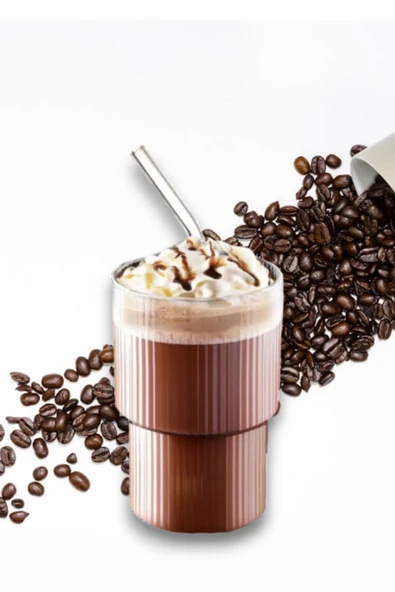 6'lı Sıcak Soğuk İçecekler İçin Cam Pipet - 7