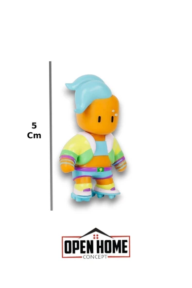 Stumble Guys 5 cm Tekli Figür  - Velocit 1 ADET - 2