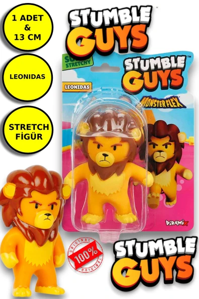 Stumble Guys Stretch Figür - Leodinas