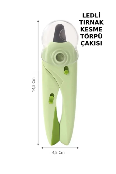 Ledli Evcil Hayvanlar Için Törpü Detaylı Tırnak Makası - 8