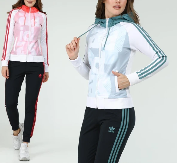 Adidas BA-2641 Bayan Polyester Eşofman Takımı