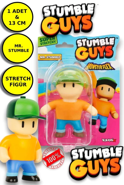 Stumble Guys Stretch Figür - Mr. Stumble