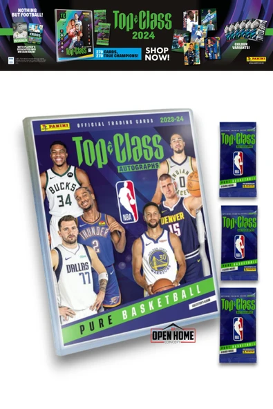 Panini Nba Top Class 2024 Koleksiyon Basketbolcu Kartı Albüm Dergisi (24Adet Kart+3Holo Giants Kart) - 5