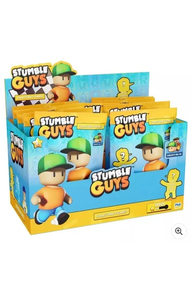 Stumble Guys Sürpriz Paket - 24 Adet - 5 Cm - 3