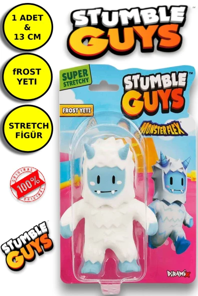 Stumble Guys Stretch Figür - Frost Yeti