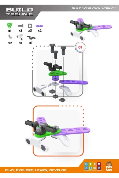 Sök Tak Araçlar- Mosquito (14 Parça) - 4