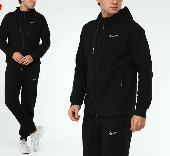 Nike EA-4059 Erkek Pamuklu Eşofman Takımı - 2