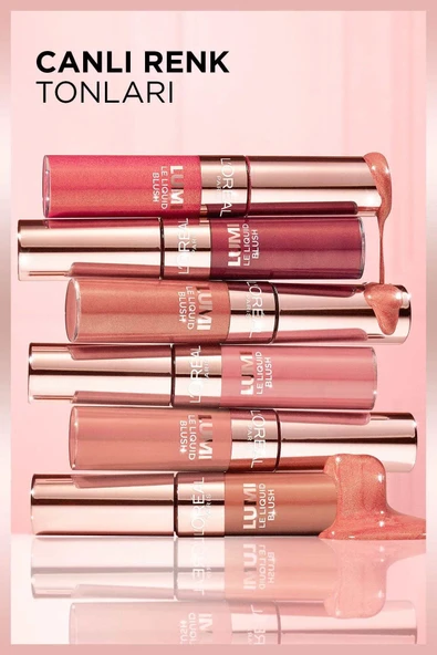 L'Oreal Paris Lumi Blush Likit Allık - 630 Glowy True Rose - 7