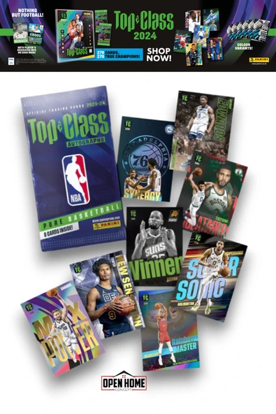 Panini Nba Top Class 2024 Koleksiyon Basketbolcu Kartı Albüm Dergisi (24Adet Kart+3Holo Giants Kart) - 4