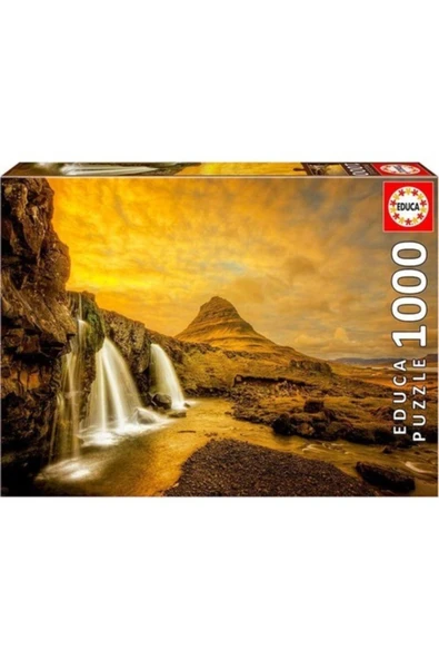 Puzzle 1000 Parça Kırkjufellfoss Şelalesi 17971