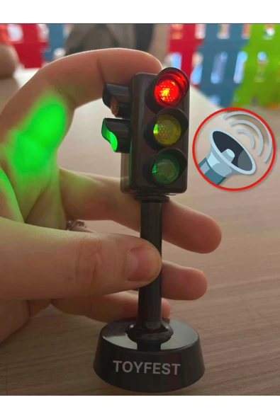 omx Ve Işıklı Trafik Lambası - 14 cm gextrx 976748 - 2