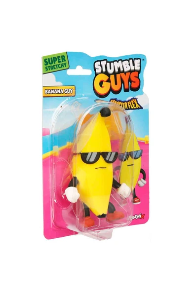 Stumble Guys Stretch Figür - Banana Guy - Resim 3