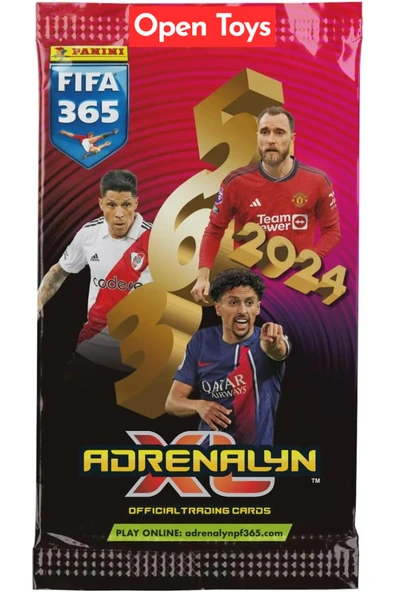 Panini Adrenalyn Fifa 365 - 2024 Official Trading Card Futbolcu Kartları ( 4 Paket ) - 4