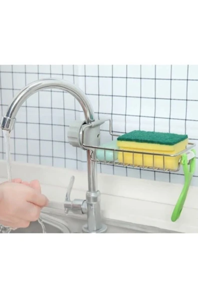 Mutfak ve Banyo Organizer Demir Raf Tek Kat - 4