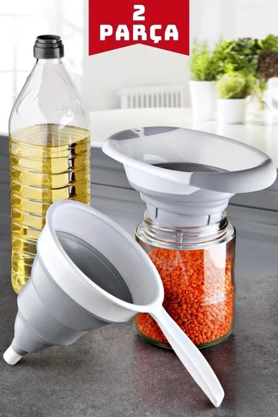 2'li Set Huni Akordiyon Katlanır Set - Katlanır Çeyiz Seti 2 Parça