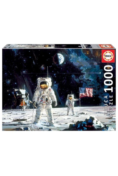 Puzzle 1000 Parça Ay Da Ilk Erkek 18459