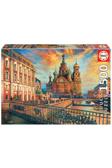 Educa 1500 Parça Saint Petersburg Puzzle ürün görseli