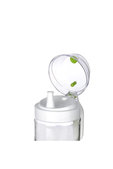 Plastik Damlatmaz Kapaklı Oilcon Yağlık 660ml Beyaz Kc-345 - 3