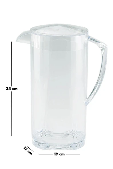 Tropik Kristal 1800 Ml Ayran, Limonata Vb. Sürahi - 2