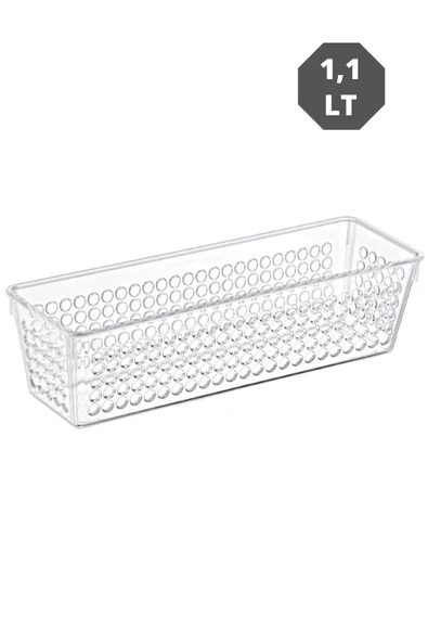 1,1 Lt Handy Dar Buzdolabı & Dolap Içi Düzenleyici Organizer 3 Adet 23,5x7,5x6 Cm - 3
