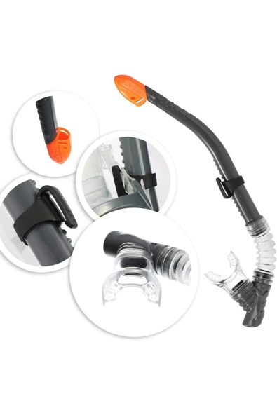 Havuz-Deniz Maske ve Şnorkel Set  + 14 Yaş --55648 - 8