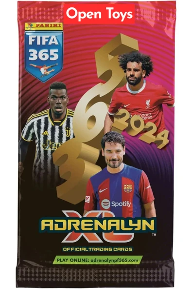 Panini Adrenalyn Fifa 365 - 2024 Official Trading Card Futbolcu Kartları ( 4 Paket ) - 3
