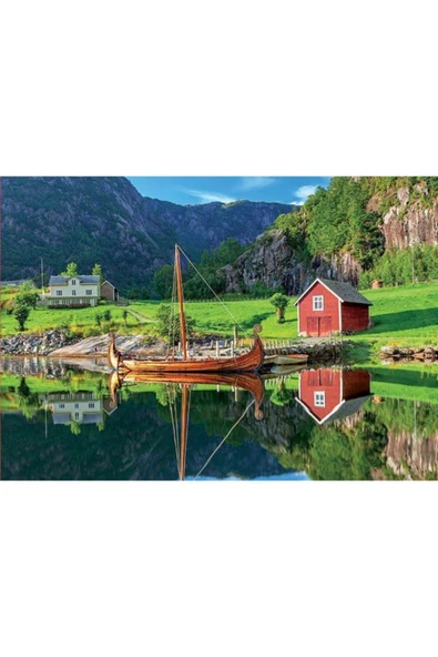 Puzzle 1500 Parça Viking Ship 18006